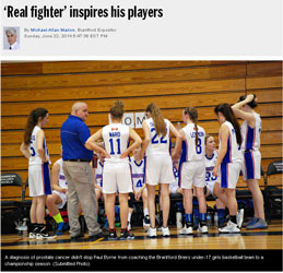 "Real Fighter" inspires his players - Paul Byrne